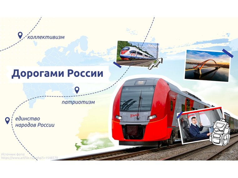 «Разговоры о важном»-«Дорогами России».